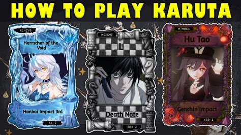 Both Seika <b>karuta</b> games were very reasonable in price ranging from $10 USD to $50. . Buy karuta cards discord